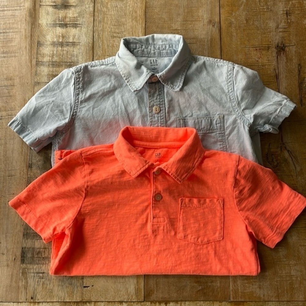 Gap boys shirt set size S(6-7)